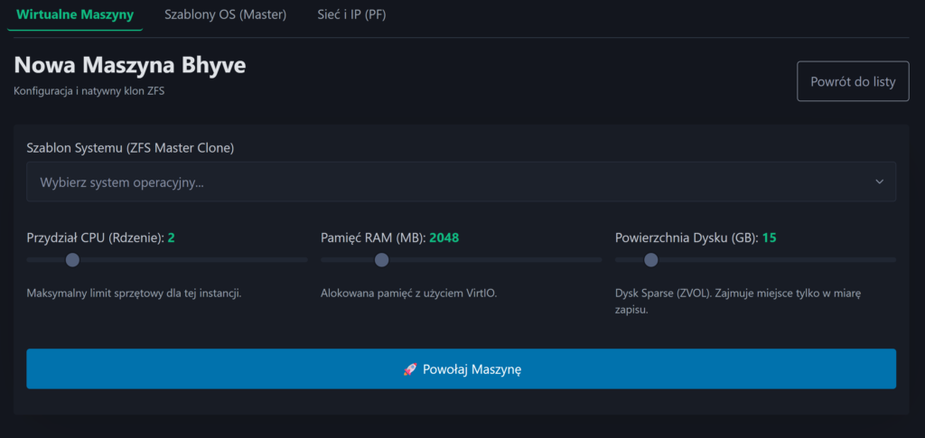 Bsnm virtual machine add